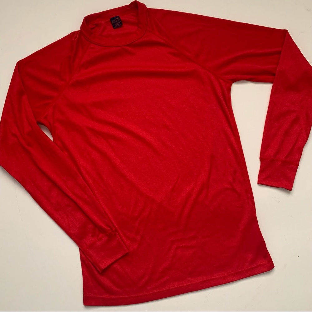 Vintage Patagonia Red long sleeve Capilene base layer large